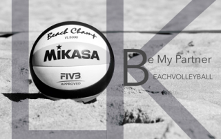 Textüberarbeitung und Gestaltung für Marketing beach-Volleyballerin