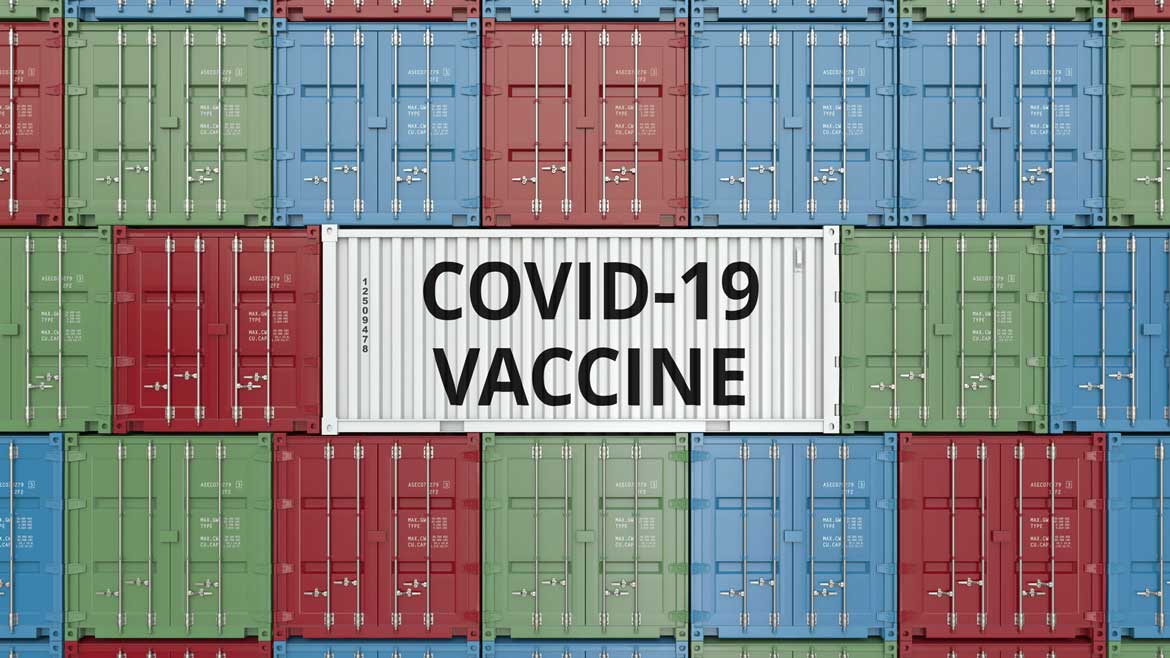 Coronavirus-Impfstoffe und Verteilung